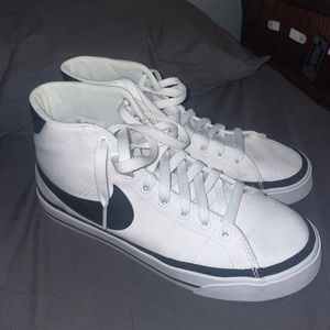 Nike platform blazer shoe